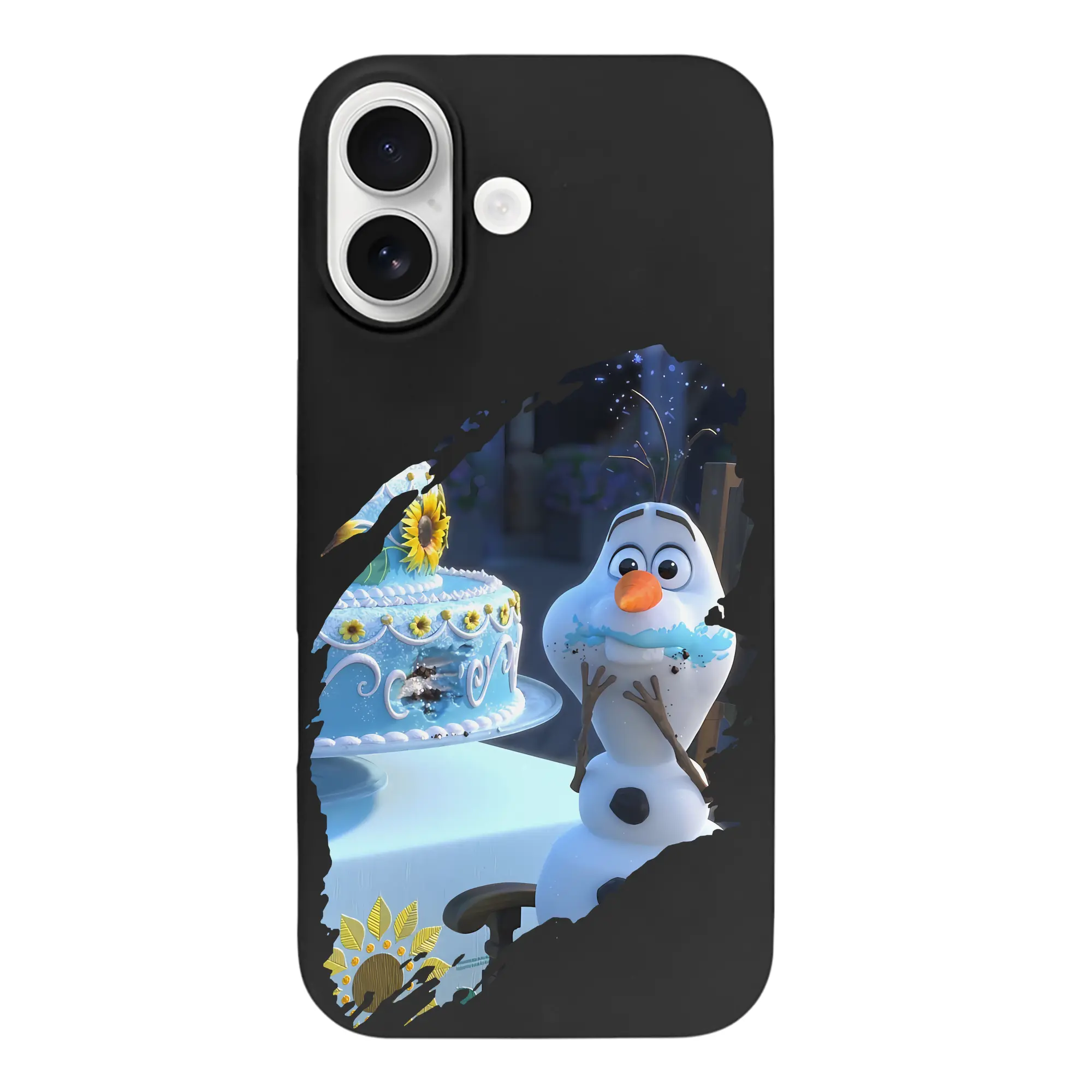 アナと雪の女王(Frozen) グッズ オラフ(Olaf) - iPhone 17 シリーズ シリコンケース 薄型 耐衝撃 指紋防止 ソフトタッチカバー 精密フィット 傷防止 保護ケース iPhone 17/17 Air/17 Pro/17 Pro Max 対応